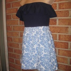 Lily Pulitzer strapless dress